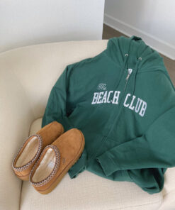 Varsity Embroidered Zip Up