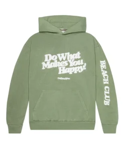 Happy Hoodie Sage Green