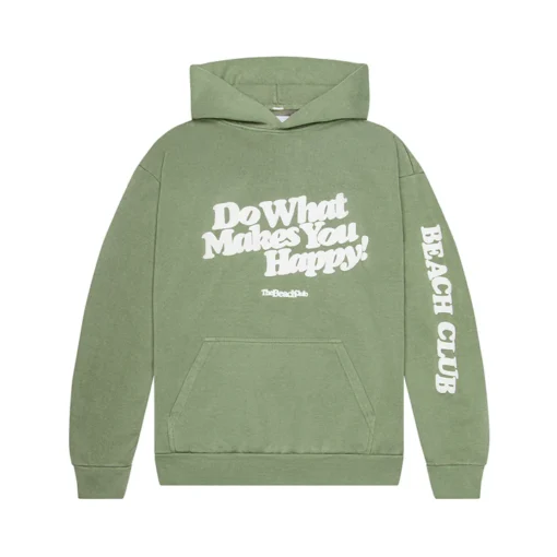 Happy Hoodie Sage Green