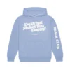 Happy Hoodie Light Blue