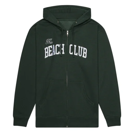 Varsity Embroidered Zip Up