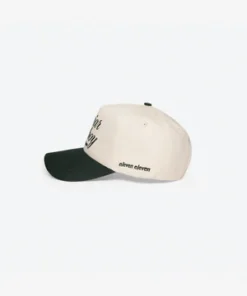 Caviar Cowboy Cap (Beige & Black)