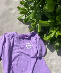 Hello Sunshine Tee purple